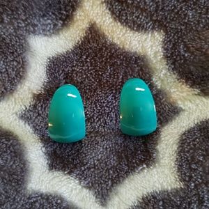 Turquois Hoop Earrings